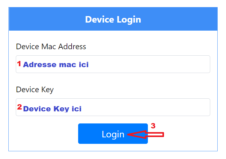 Sign in to IBO Player